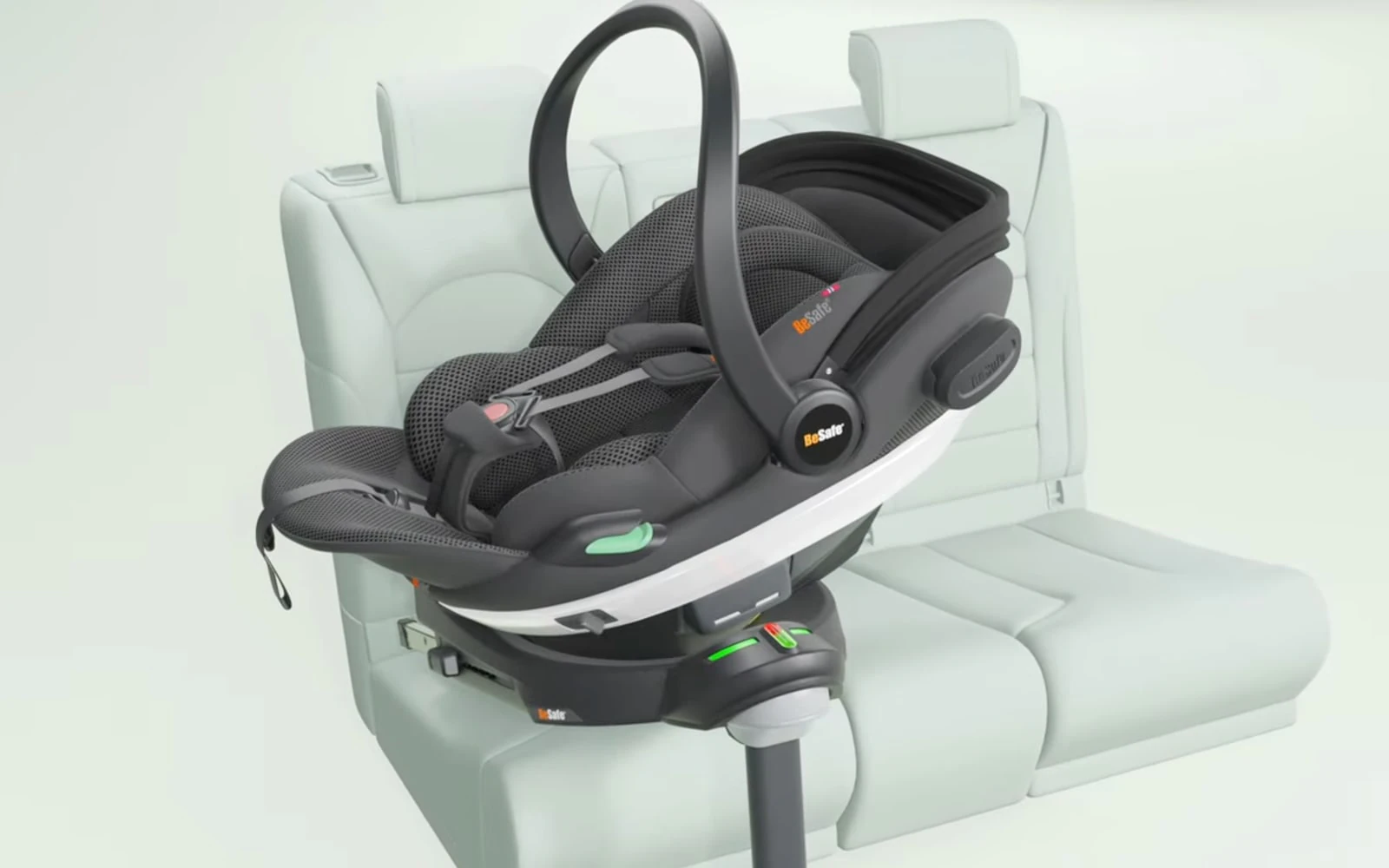 BeSafe Beyond car seats shown in interactive 3D